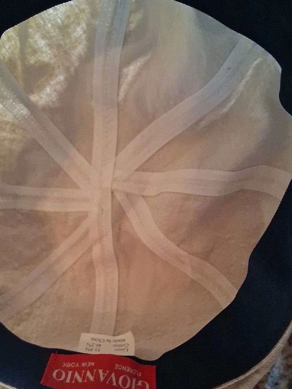 Women’s Tan Knot-Detail Casual Cap